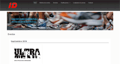 Desktop Screenshot of inscripcionesdeportivas.com